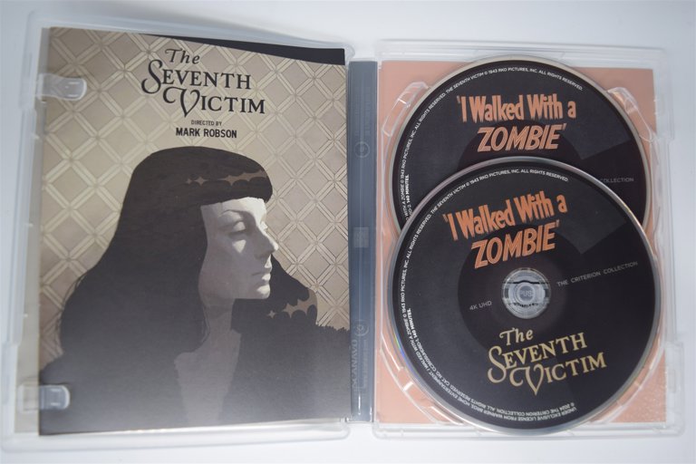 Packaging photo for I Walked with a Zombie / The Seventh Victim: Produced by Val Lewton