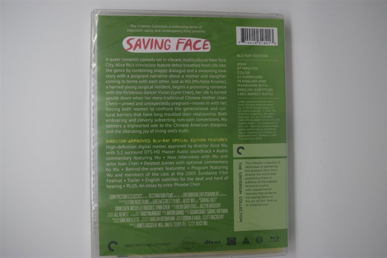 Packaging photo for Saving Face