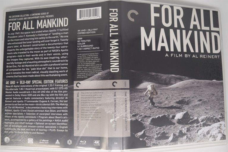 Packaging photo for For All Mankind