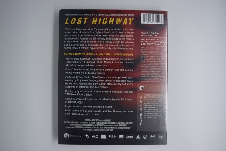 Packaging photo for Lost Highway