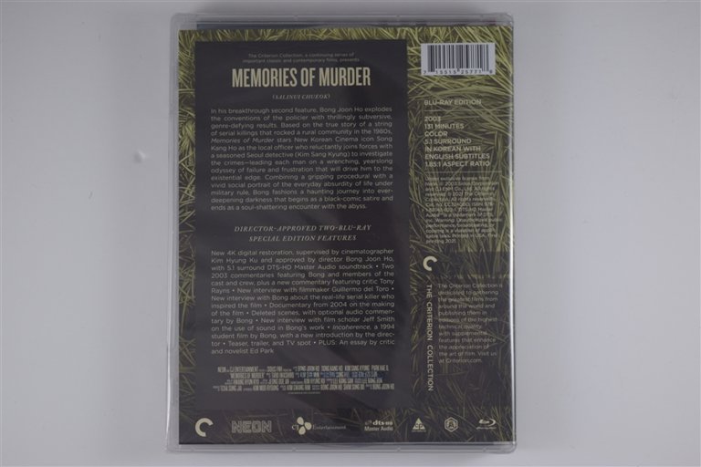 Packaging photo for Memories of Murder
