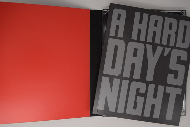 Cartolina D'Epoca Dell'Album 'A Hard Day's Night' Dei Beatles - Collezionismo Musicale