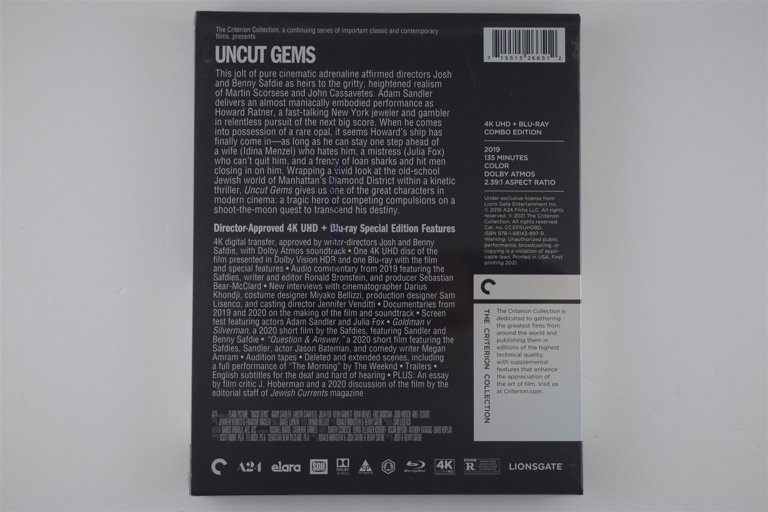 Packaging photo for Uncut Gems