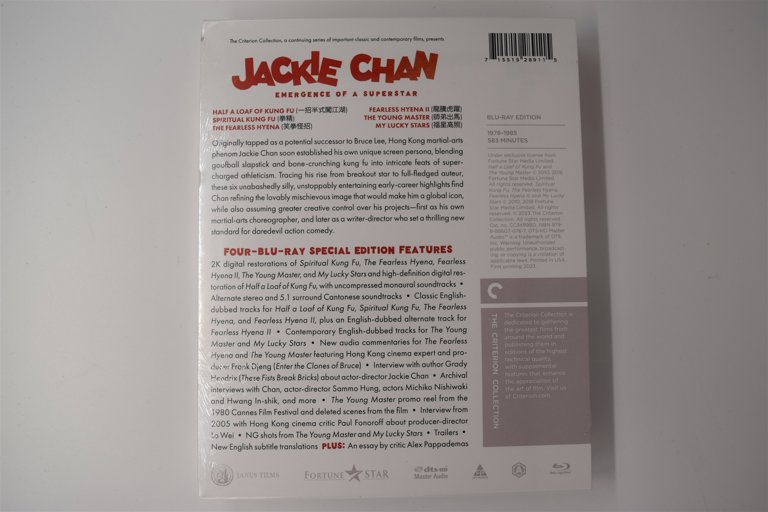 Packaging photo for Jackie Chan: Emergence of a Superstar