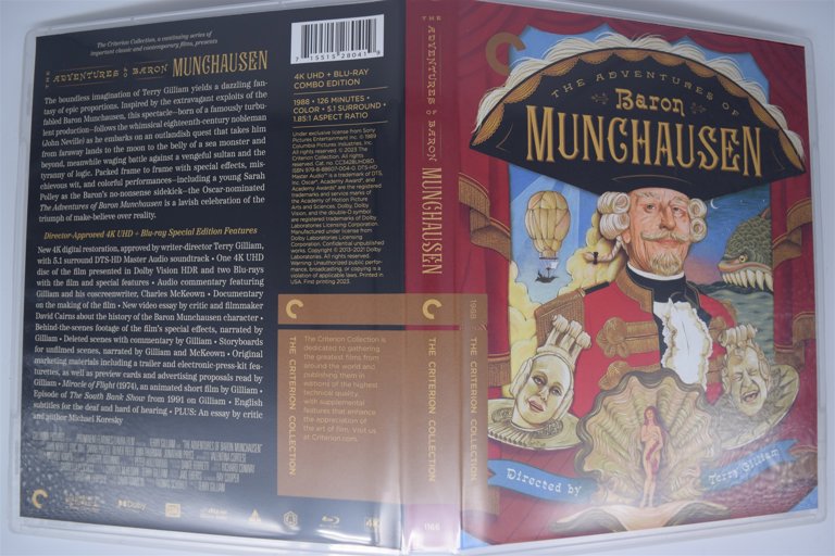 Packaging photo for The Adventures of Baron Munchausen