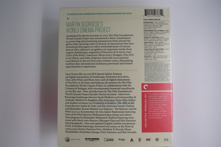 Packaging photo for Martin Scorsese’s World Cinema Project No. 4