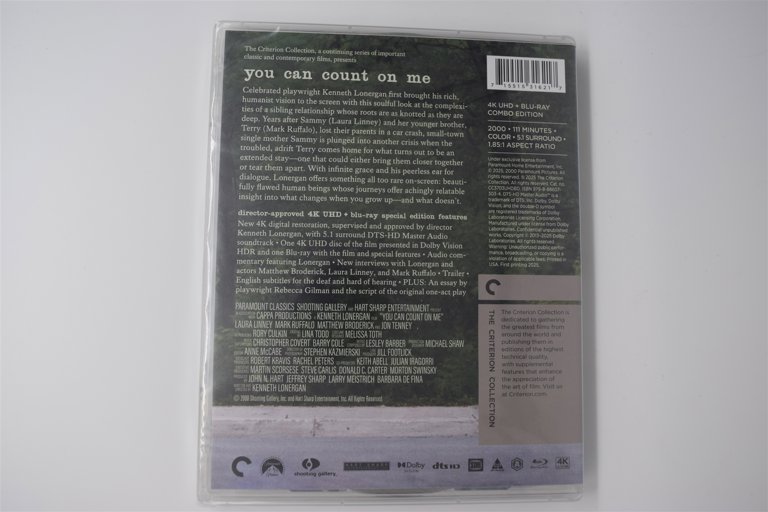 Packaging photo for You Can Count on Me