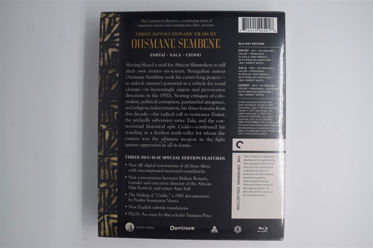 Packaging photo for Three Revolutionary Films by Ousmane Sembène