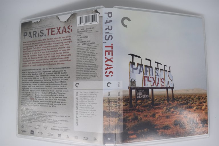 Packaging photo for Paris, Texas