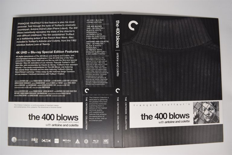 Packaging photo for The 400 Blows with Antoine and Colette
