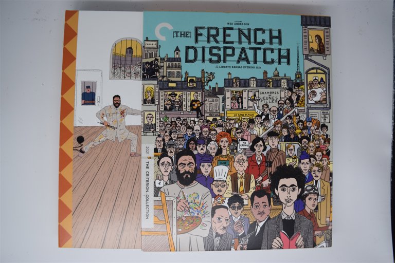 Packaging photo for The French Dispatch of the Liberty, Kansas Evening Sun