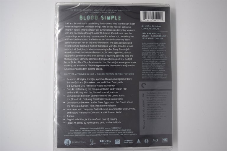 Packaging photo for Blood Simple