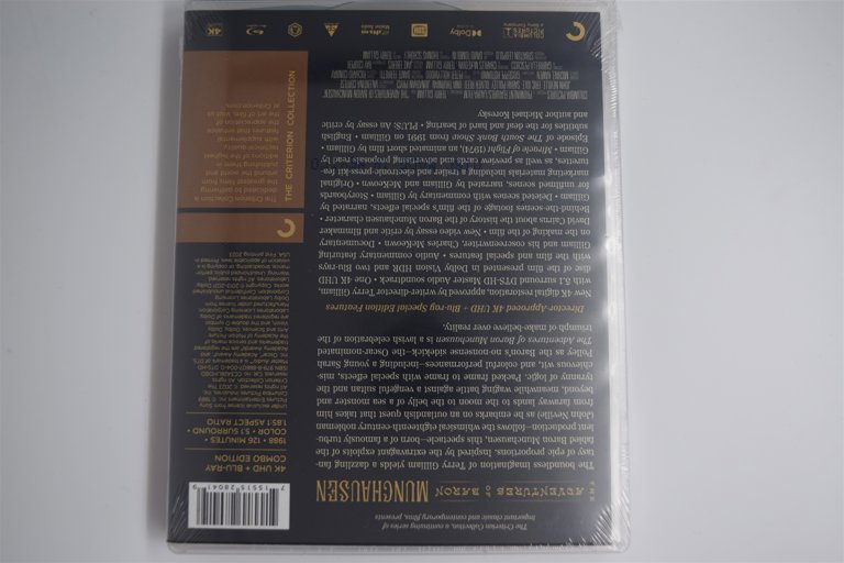 Packaging photo for The Adventures of Baron Munchausen