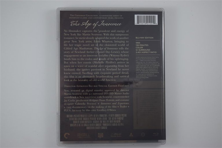 Packaging photo for The Age of Innocence