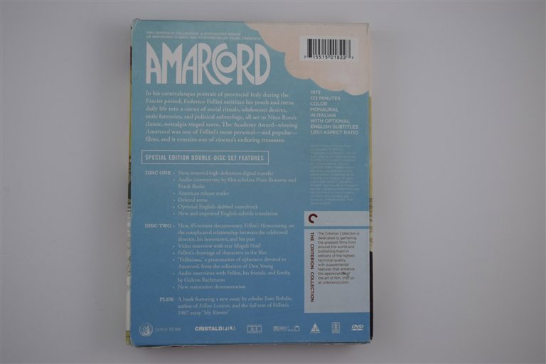 Packaging photo for Amarcord