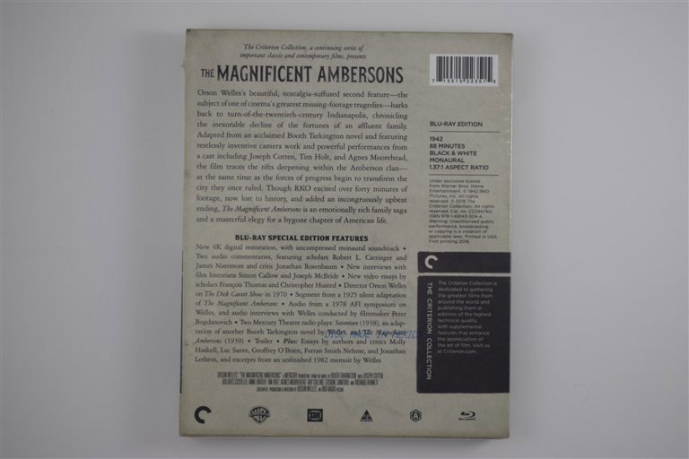 Packaging photo for The Magnificent Ambersons
