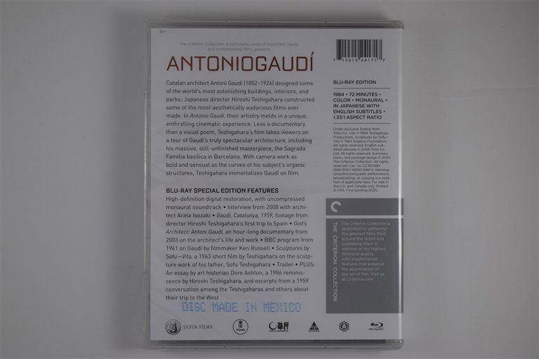 Packaging photo for Antonio Gaudí