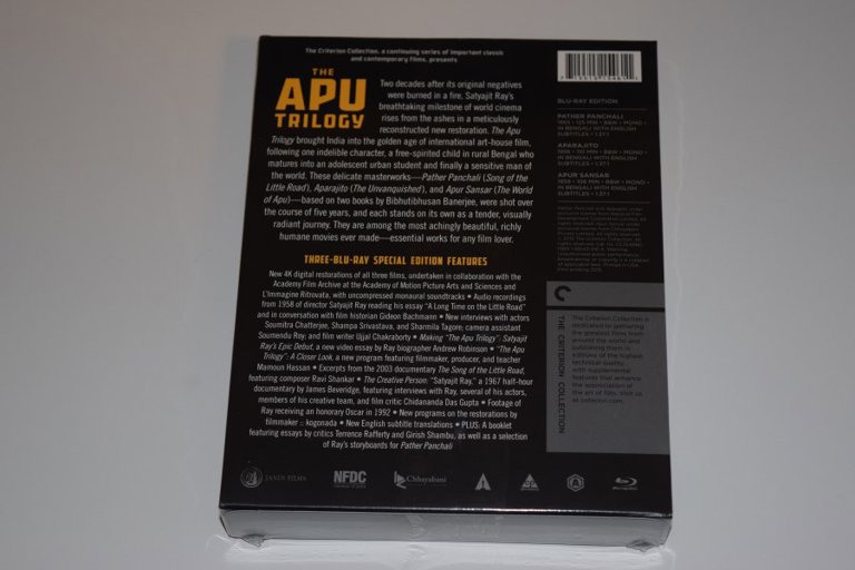 Packaging photo for The Apu Trilogy