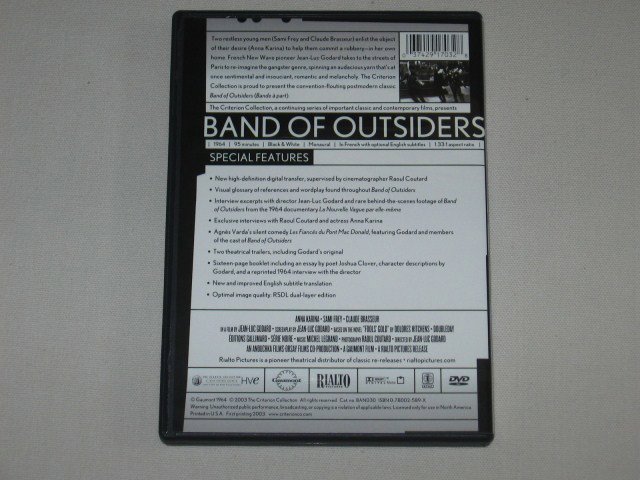 Packaging photo for Band of Outsiders