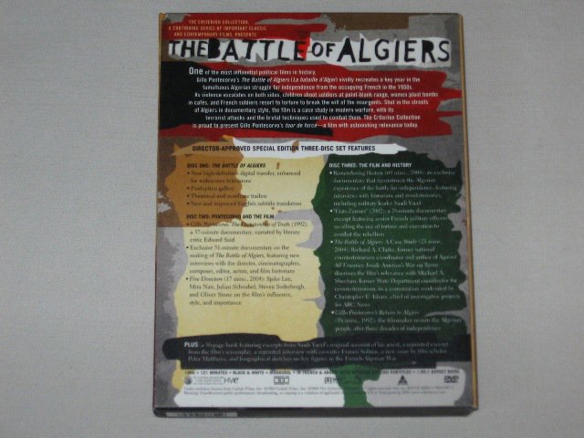 Packaging photo for The Battle of Algiers