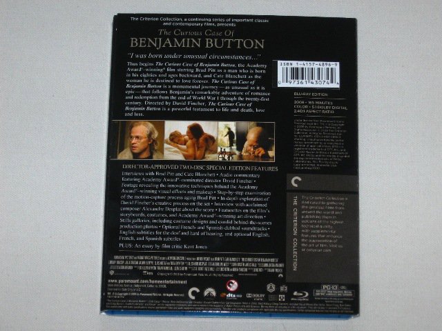 Packaging photo for The Curious Case of Benjamin Button