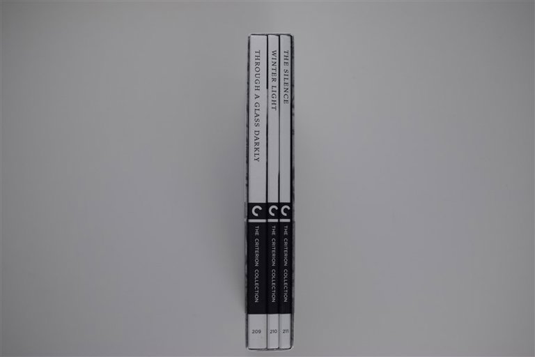 Packaging photo for A Film Trilogy by Ingmar Bergman