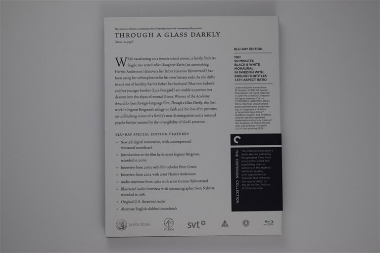 Packaging photo for Through a Glass Darkly