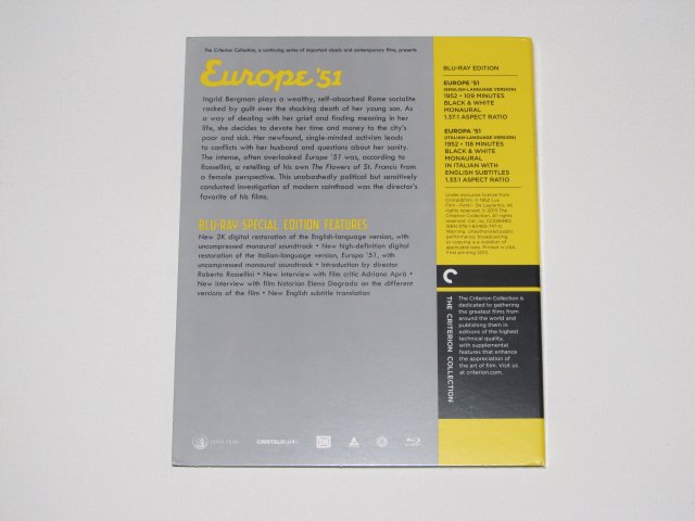 Packaging photo for Europe ’51