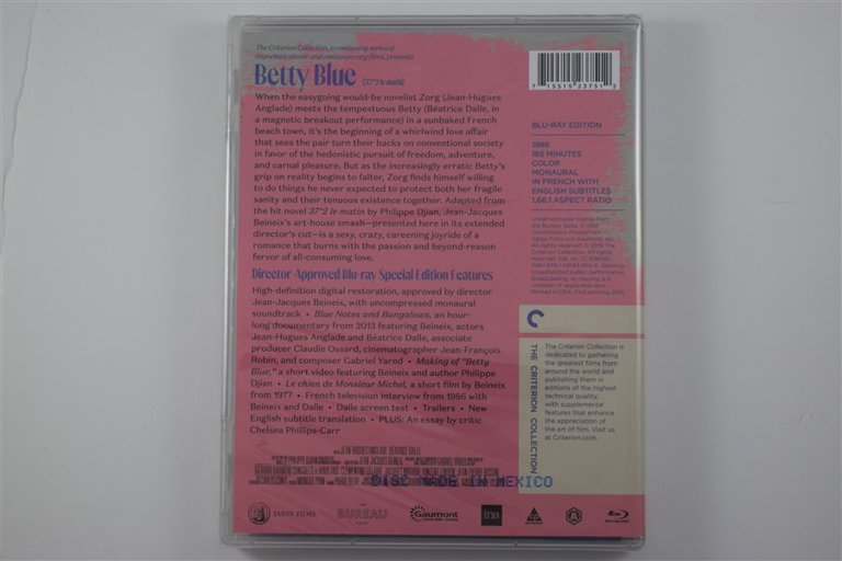 Packaging photo for Betty Blue