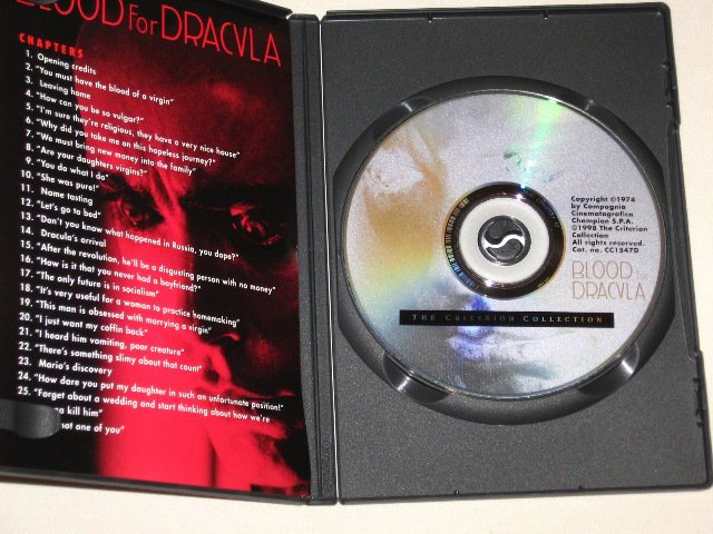 Packaging photo for Blood for Dracula