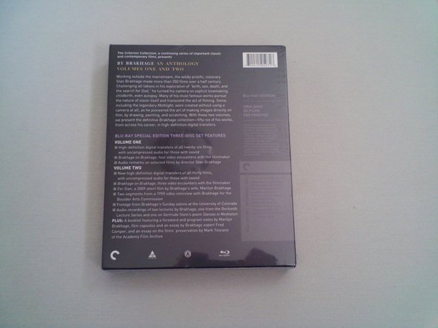 Packaging photo for By Brakhage: An Anthology, Volumes One and Two