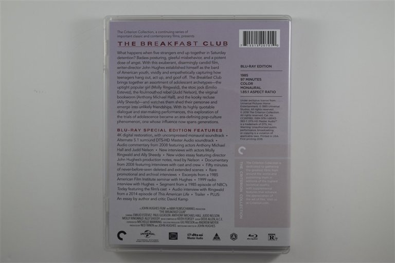 Packaging photo for The Breakfast Club