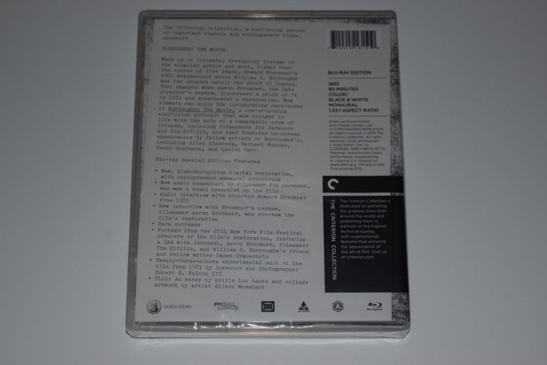 Packaging photo for Burroughs: The Movie