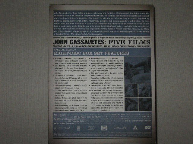 Packaging photo for John Cassavetes: Five Films