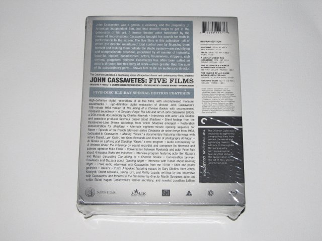 Packaging photo for John Cassavetes: Five Films