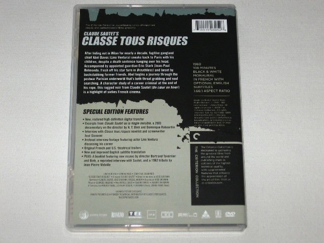 Packaging photo for Classe tous risques
