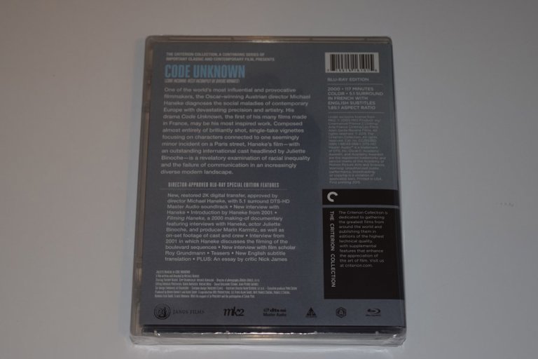 Packaging photo for Code Unknown