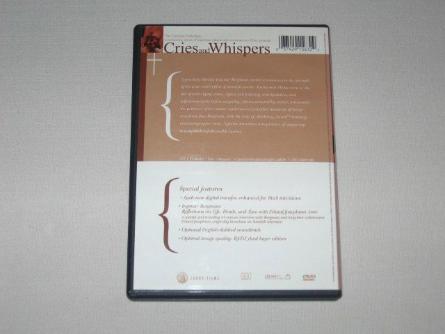Packaging photo for Cries & Whispers