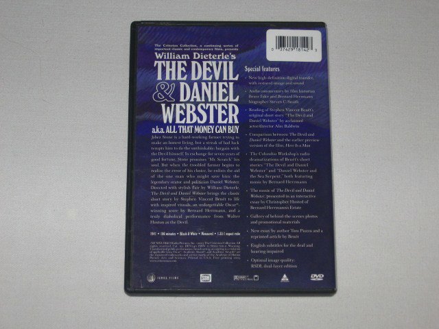 Packaging photo for The Devil and Daniel Webster
