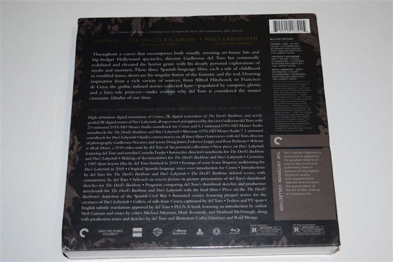 Packaging photo for Trilogía de Guillermo del Toro