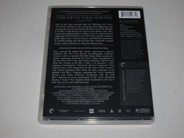Packaging photo for The Devil's Backbone