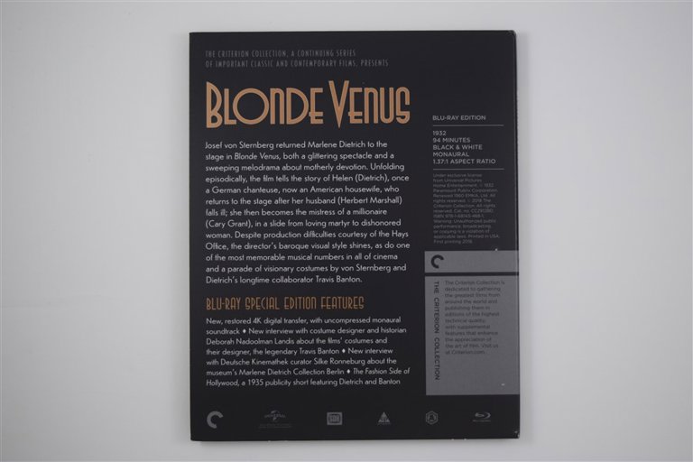 Packaging photo for Blonde Venus