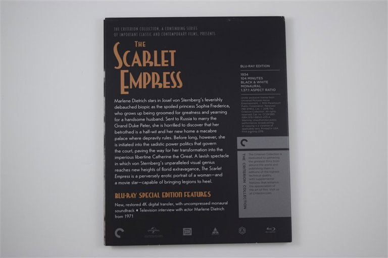 Packaging photo for The Scarlet Empress