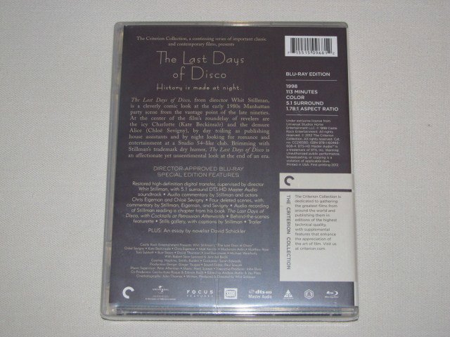 Packaging photo for The Last Days of Disco