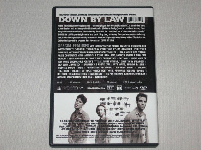 Packaging photo for Down by Law