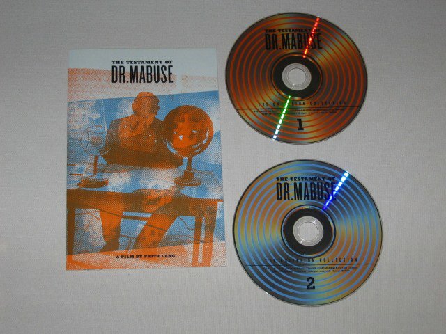 Packaging photo for The Testament of Dr. Mabuse