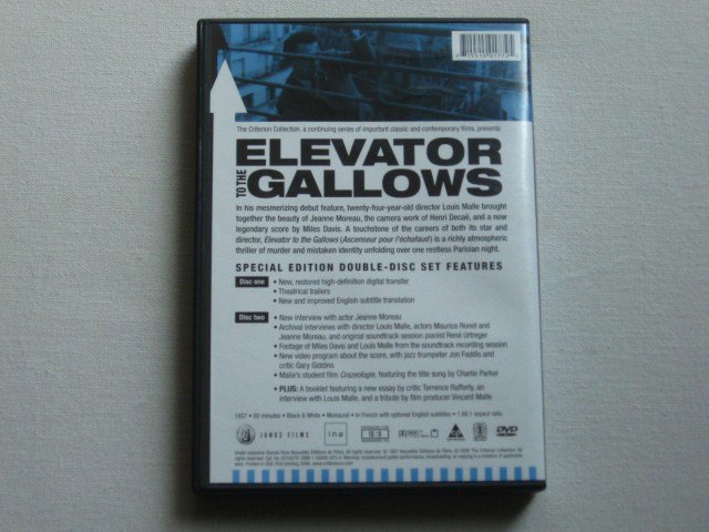 Packaging photo for Elevator to the Gallows