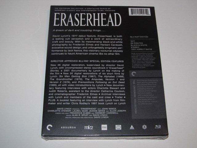 Packaging photo for Eraserhead