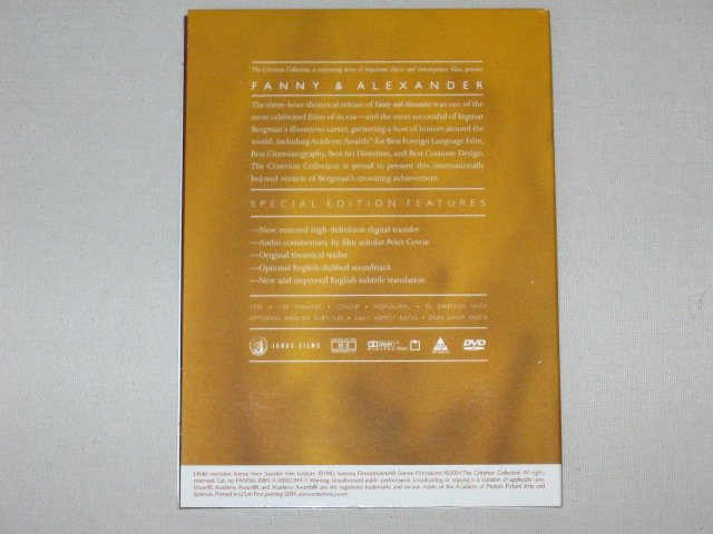 Packaging photo for Fanny and Alexander: The Theatrical Version