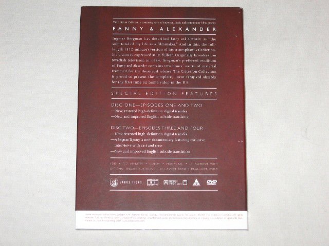Packaging photo for Fanny and Alexander: The Television Version